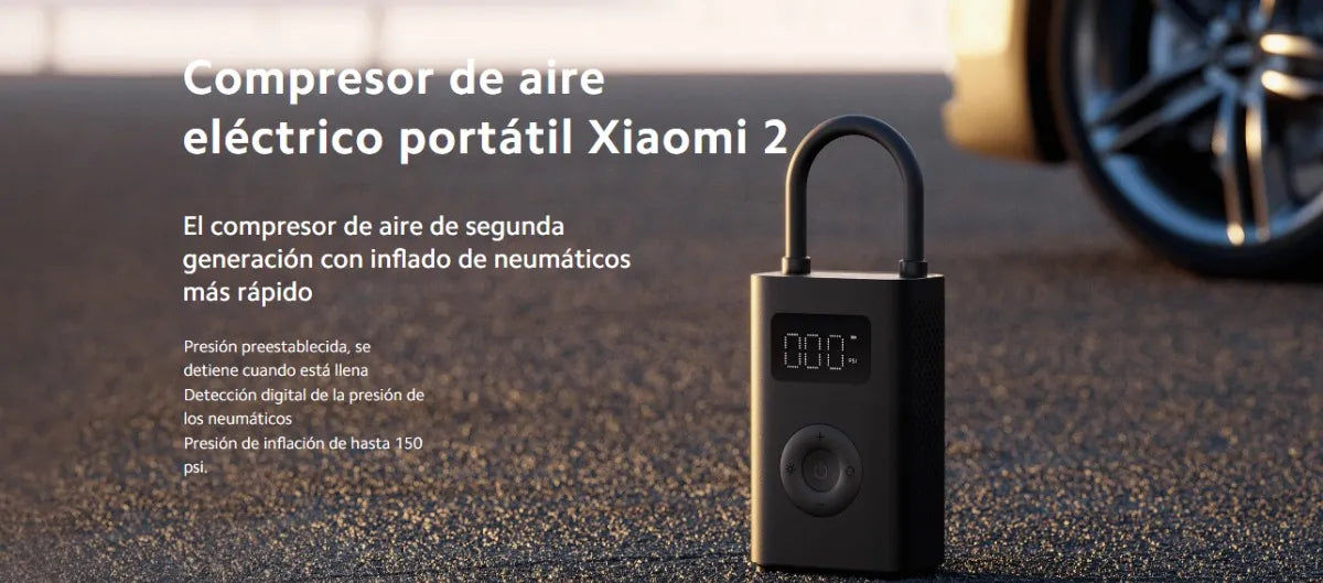 Compresor De Aire Eléctrico Portátil