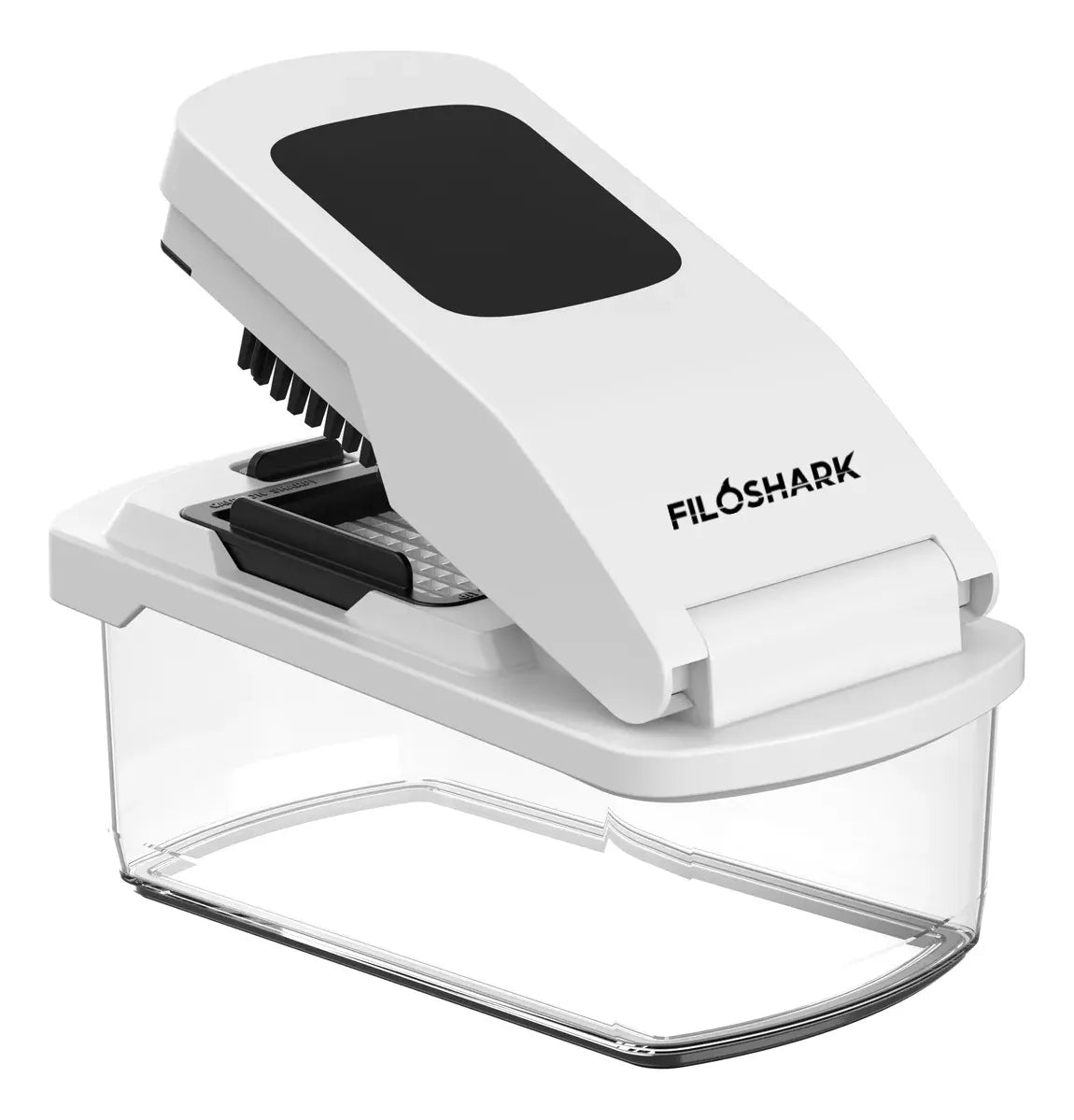 Mandolina Filoshark Premium Picadora Verdura Rallador Color Blanco