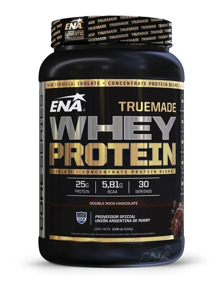Suplemento en polvo ENA Sport True Made Whey Protein proteínas